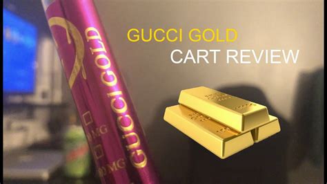 GUCCI GOLD REVIEW (CARTRIDGE) .